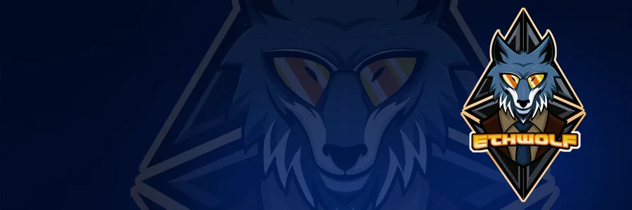 ETHWOLF X header, 1500 by 500