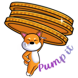 NanoDoge Telegram sticker, 7 of 12