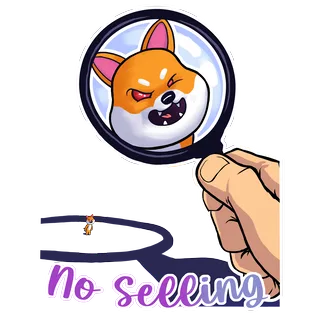 NanoDoge Telegram sticker, 8 of 12