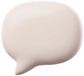 Chat bubble sticker