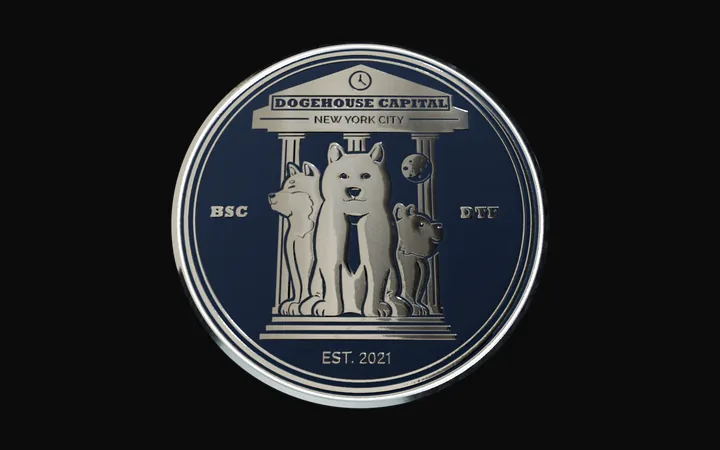 DogeHouse Capital Management meme coin website, a black hero
